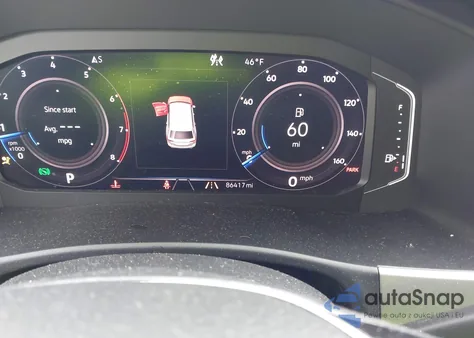 2019 Volkswagen Atlas 3.6L V6 Sel Premium z USA, uszkodzony, nr VIN 1V2NR2CA4KC565315